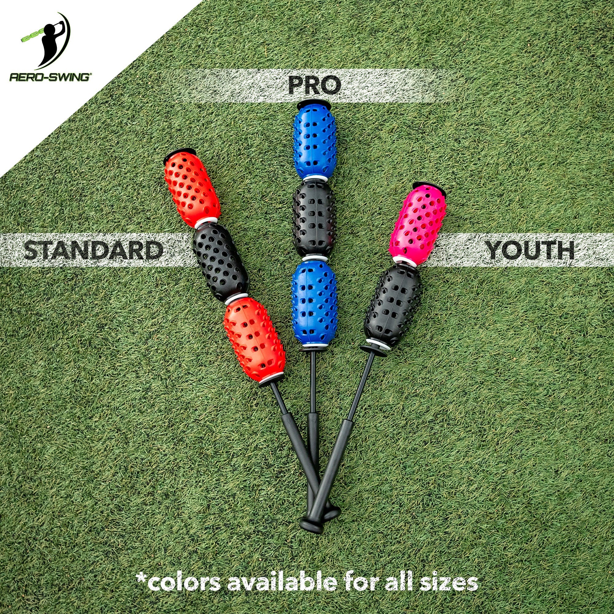 AERO-BAT (Youth + Standard 2-Pack Bundle) Baseball/Softball Swing Speed Trainers - Image 4