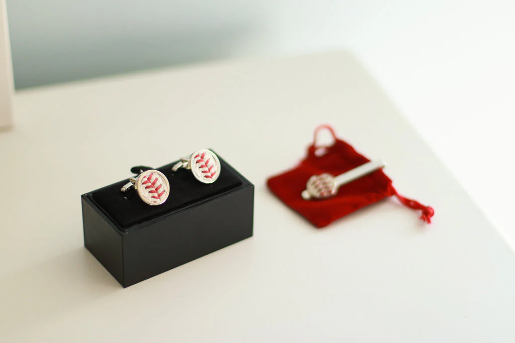 Baseball Seam Cufflinks - Image 5