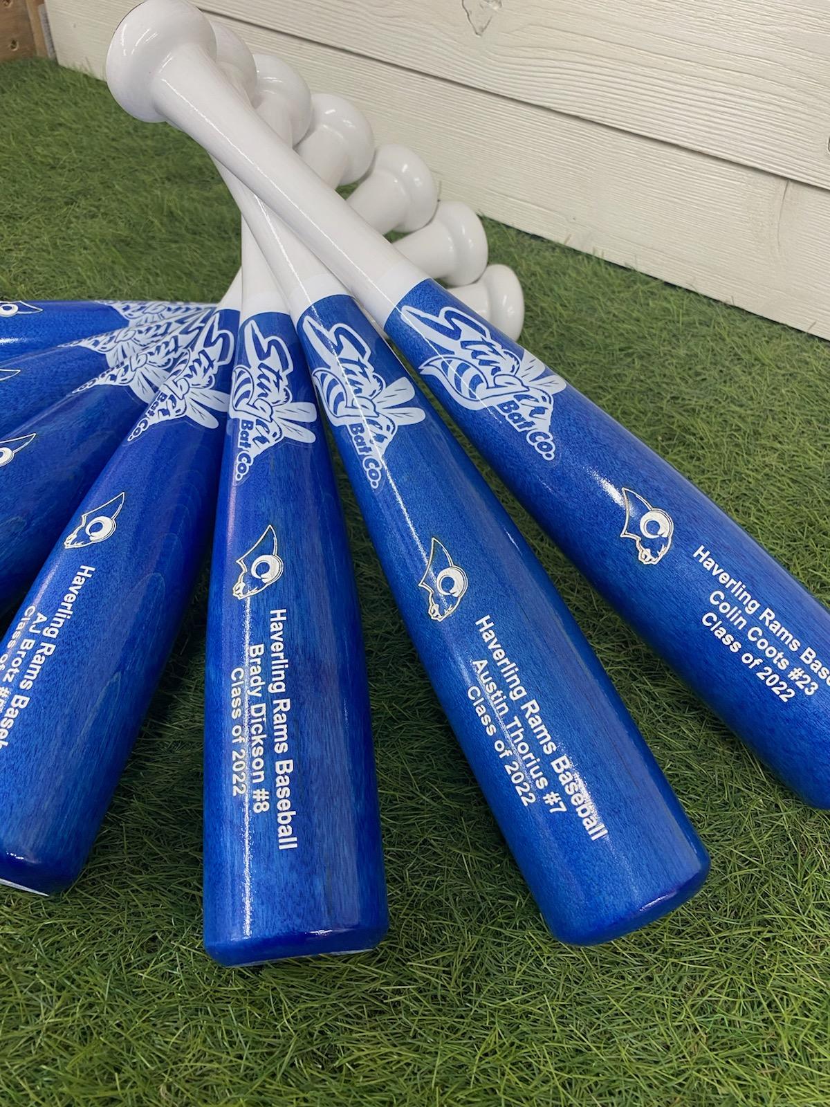 Custom Mini Trophy Wood Bat - Image 3