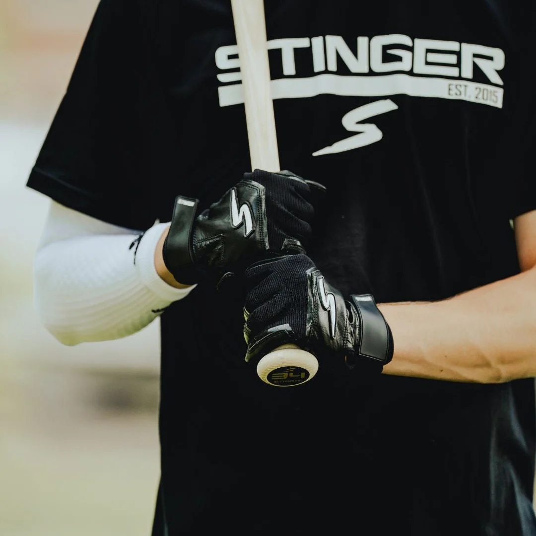 Sting Squad Batting Gloves - Black Out - Image 4