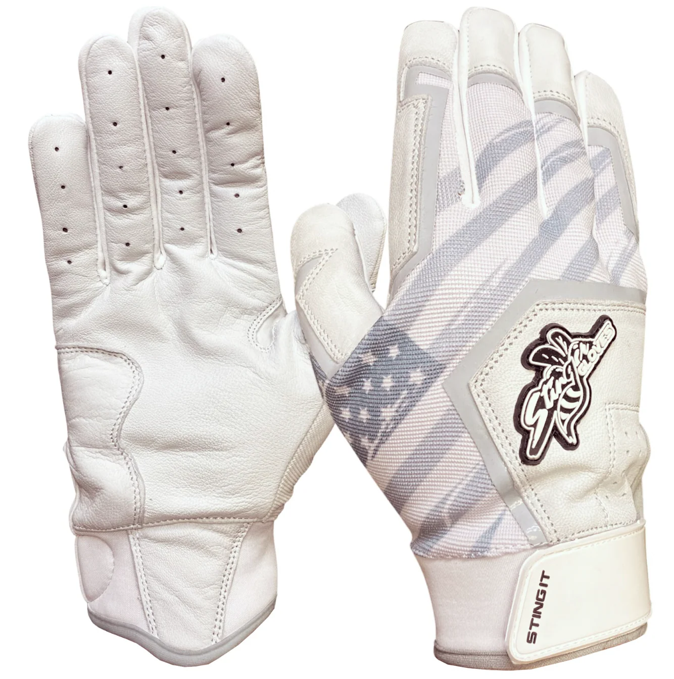 Sting Squad Batting Gloves - ICE USA (Bee Logo)