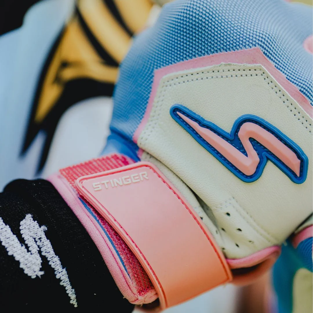 Sting Squad Batting Gloves - Cotton Candy - Image 5
