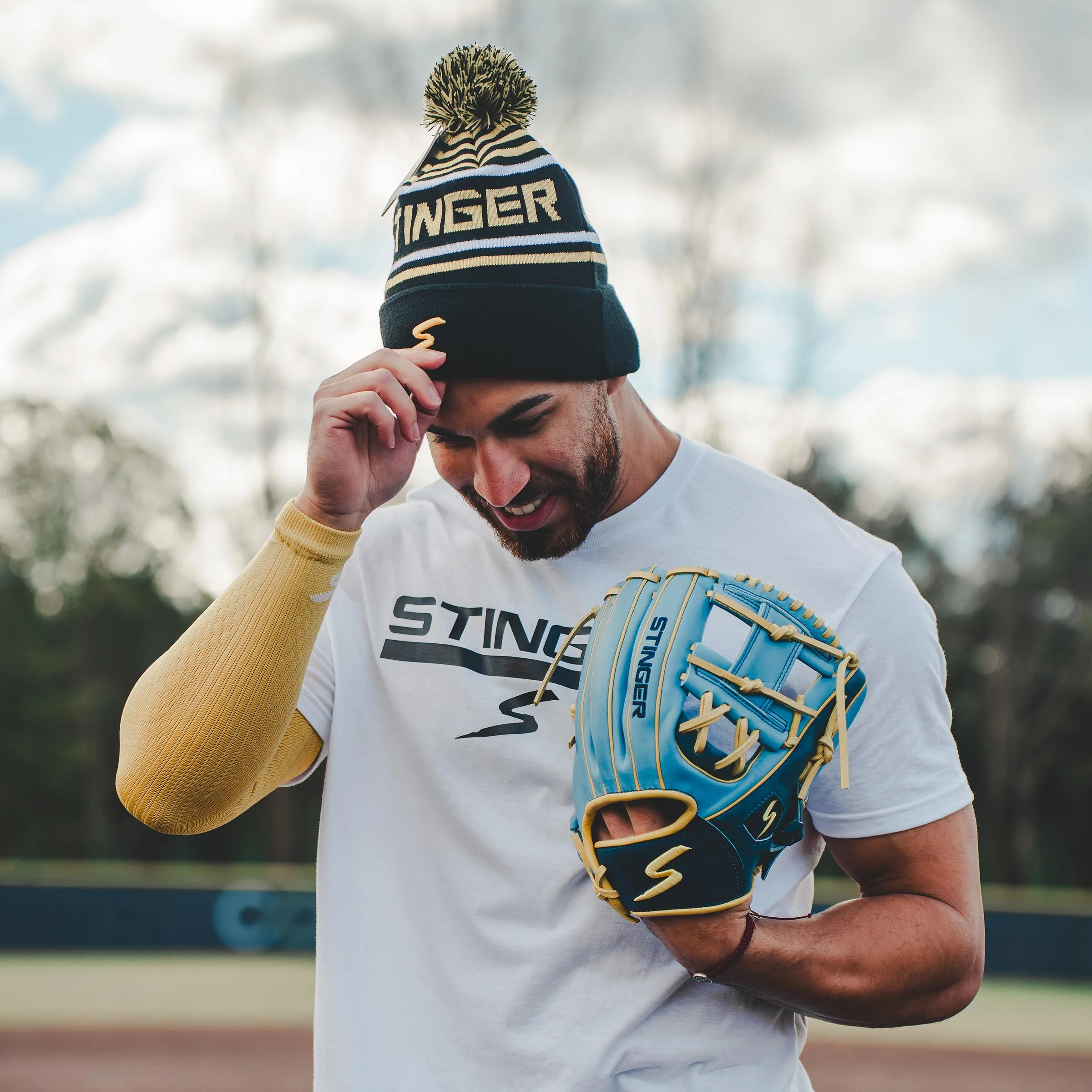 Stinger Premium Arm Sleeve - Athletic Gold - Image 5