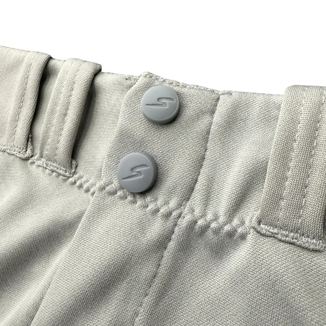 Stinger Premium Knicker Style Gray Baseball Pant - Image 5