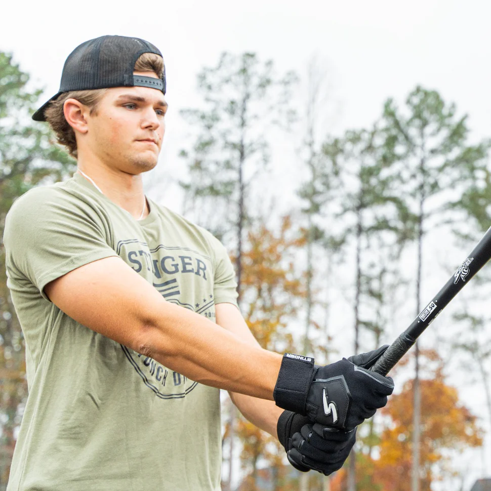 Winder Series Batting Gloves - Black Out - Image 10