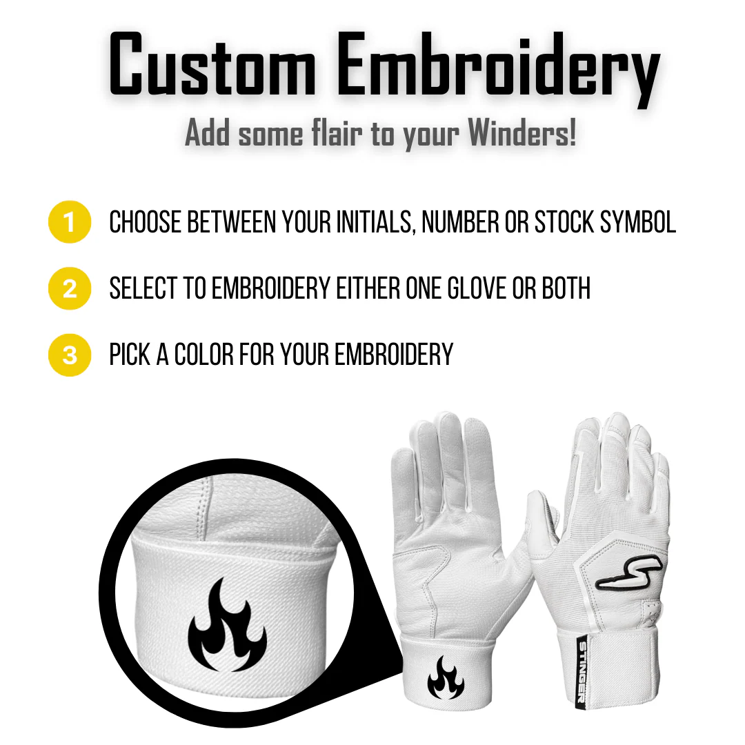Winder Series Batting Gloves - White Out - Image 5