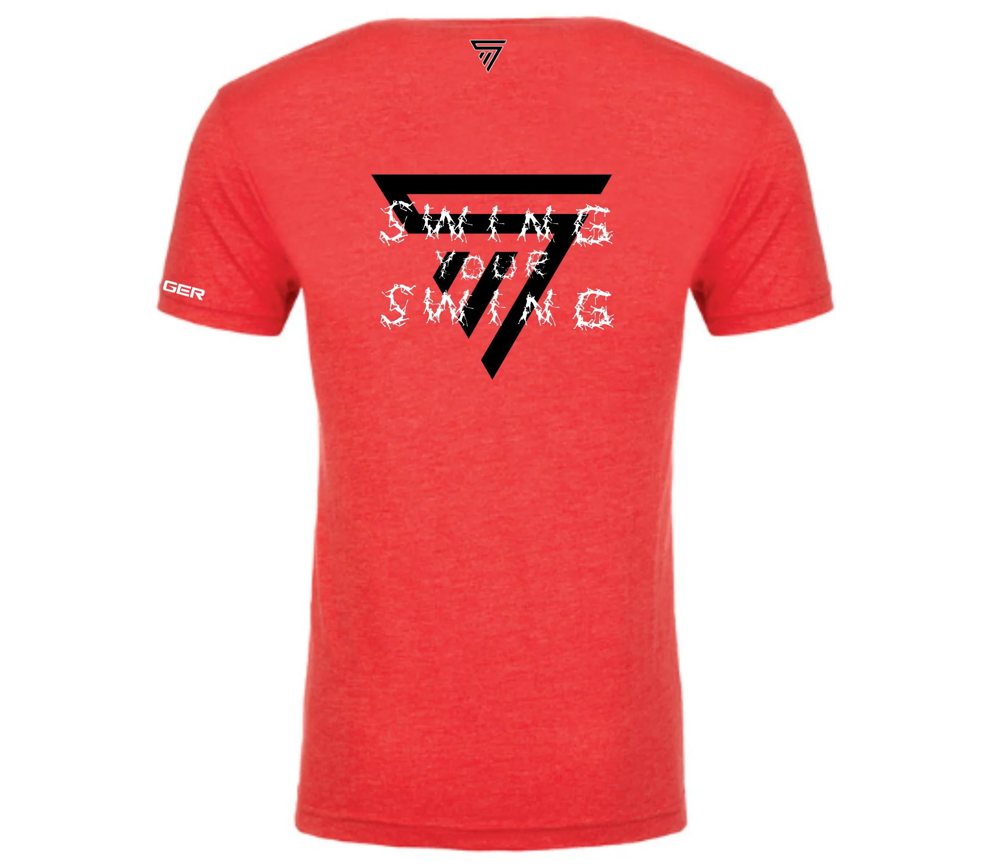 Swingman "Swing Your Swing" Tee Shirt - Red - Image 3