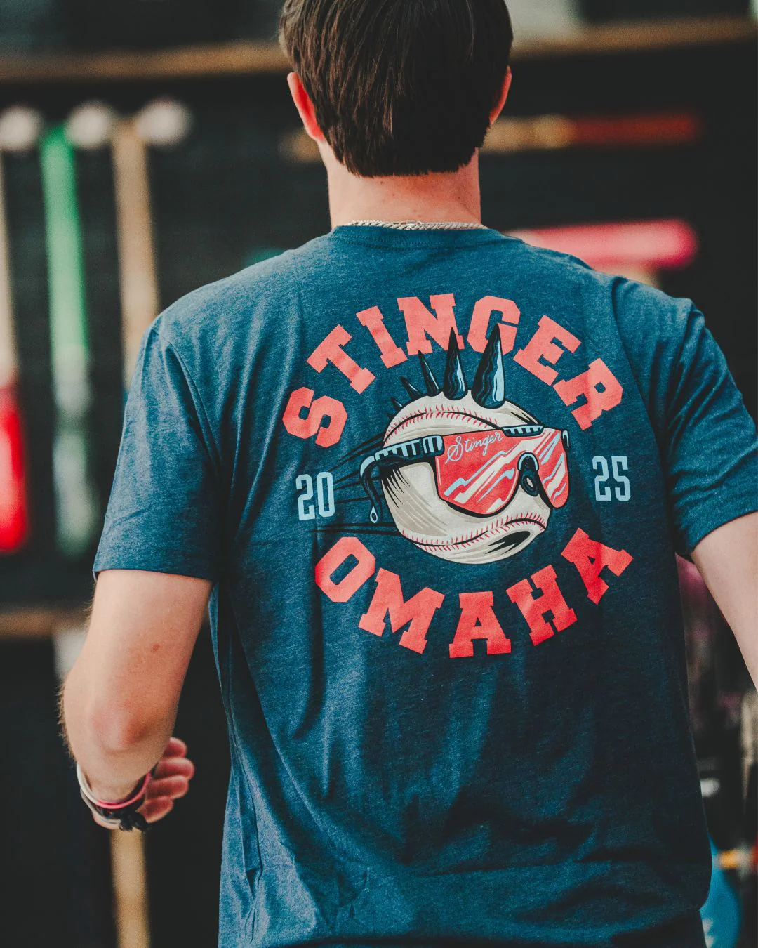 Wild Ones Tee Shirt (Navy) - Image 3