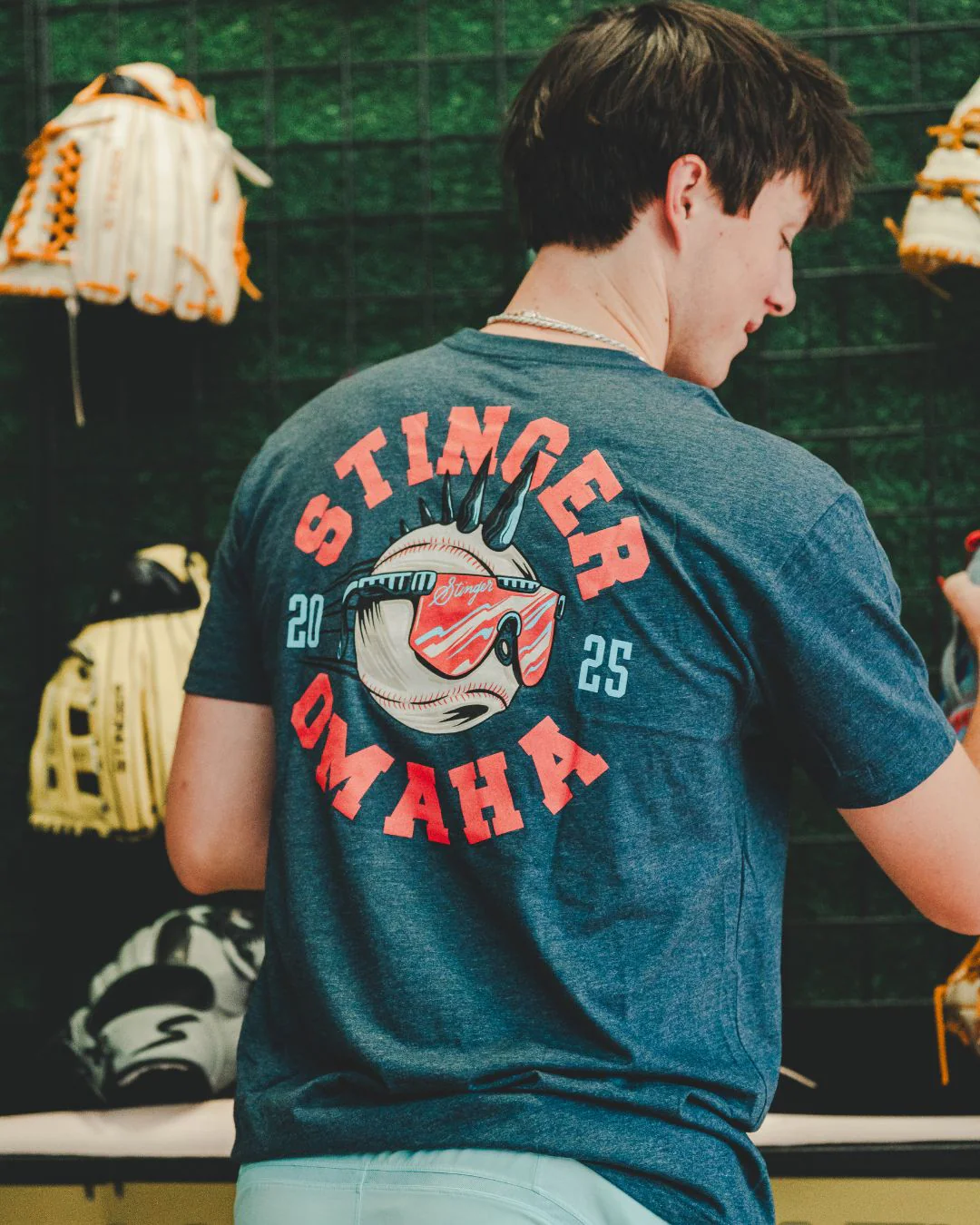 Wild Ones Tee Shirt (Navy) - Image 4