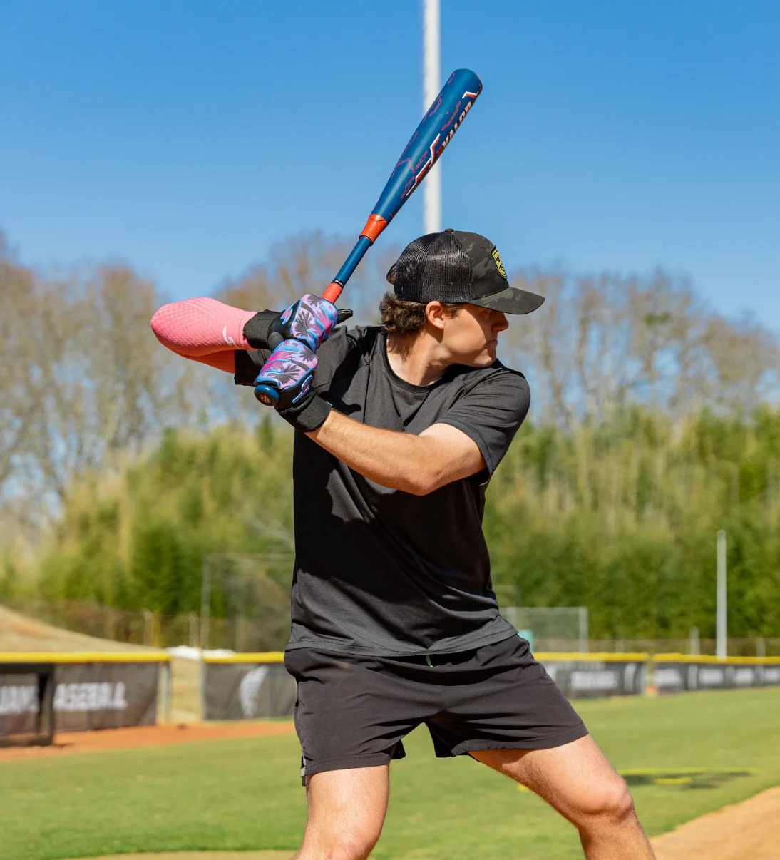 Winder Series Batting Gloves - Miami Nights - Image 5
