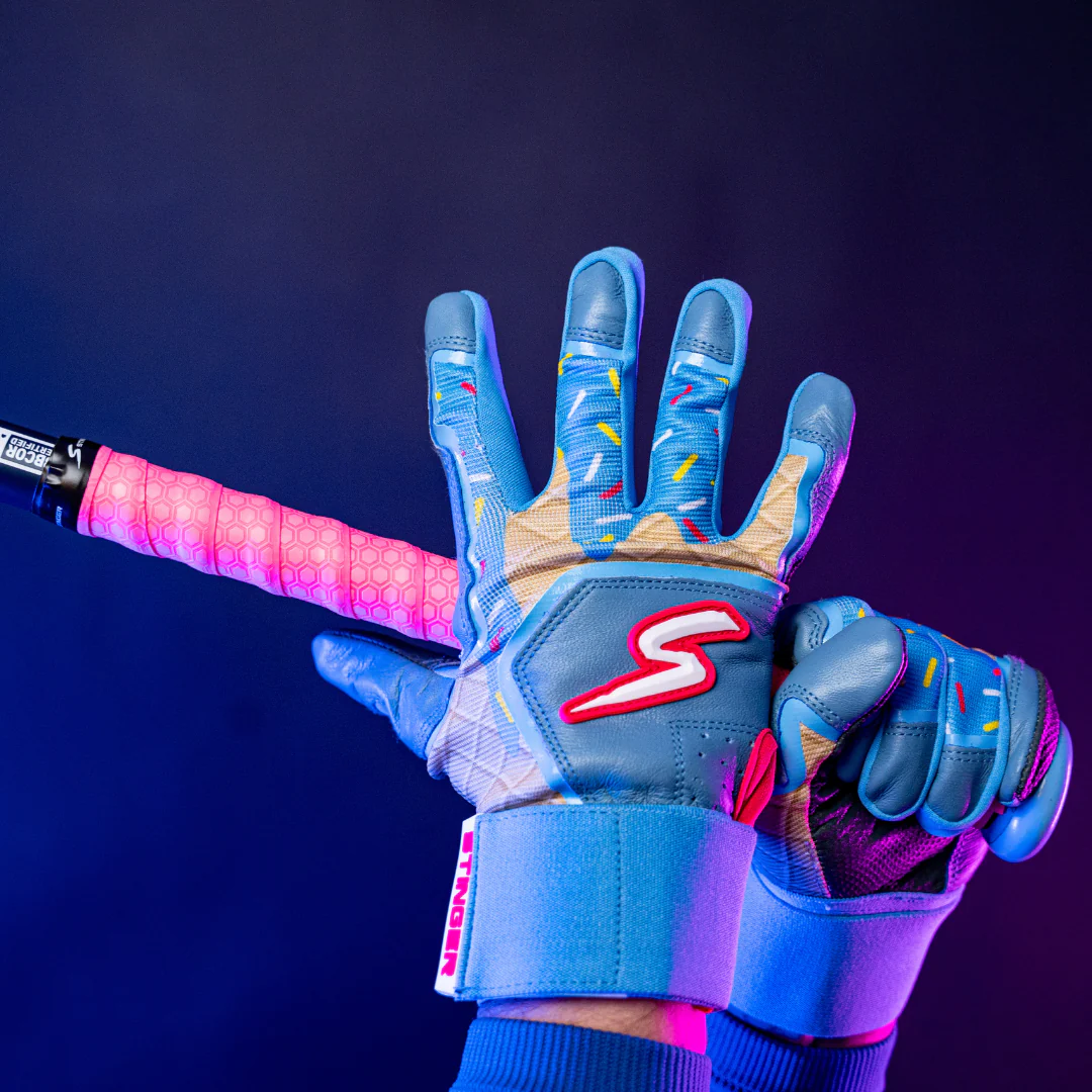 Winder Series Batting Gloves - Birthday Cake - Image 7