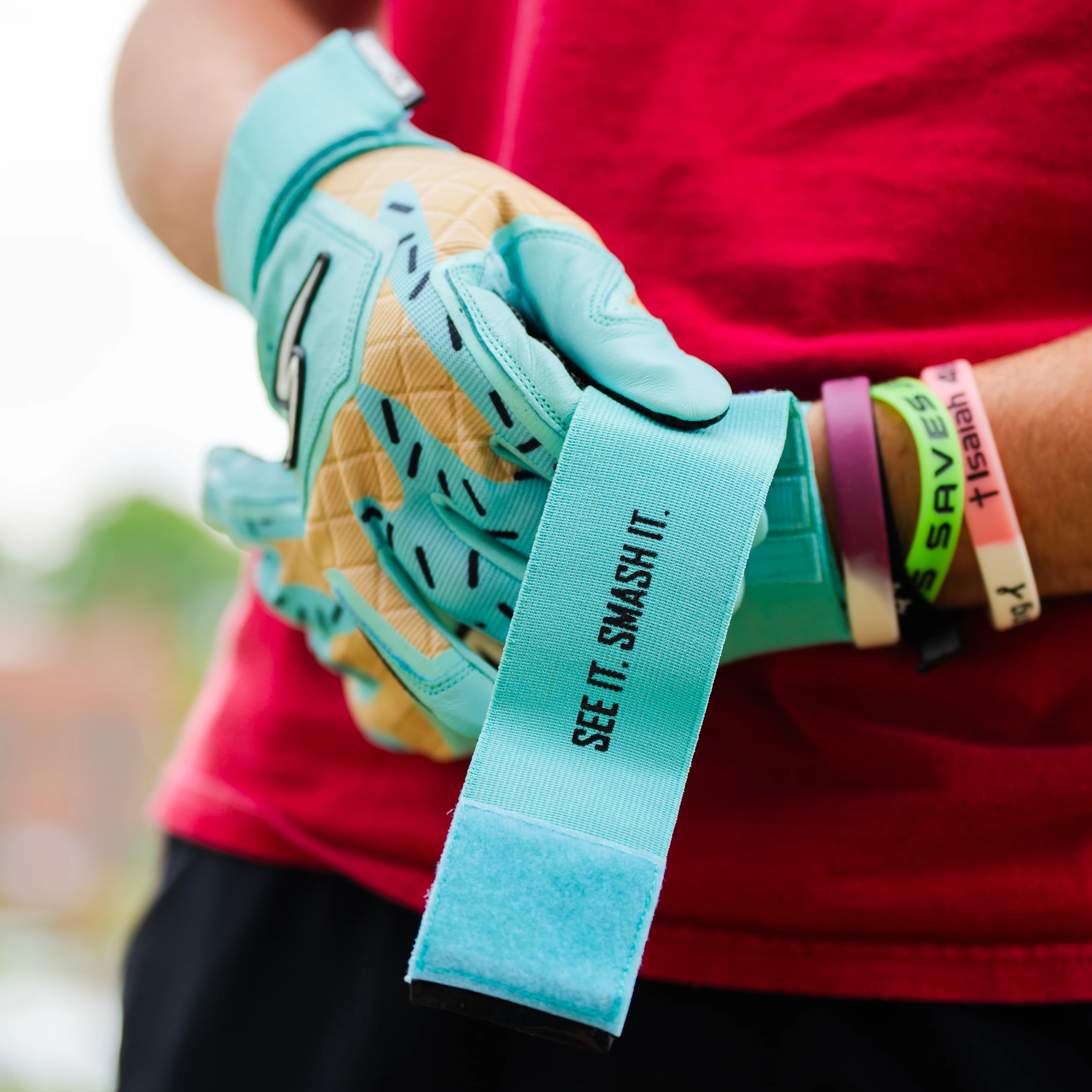 Winder Series Batting Gloves - Mint Chip - Image 4